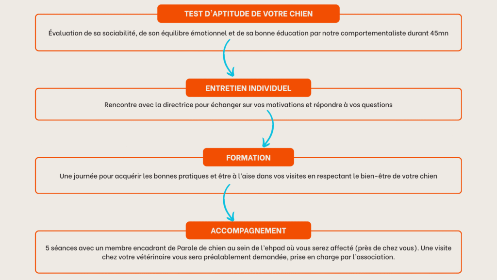 comment devenir bénévole schéma étapes